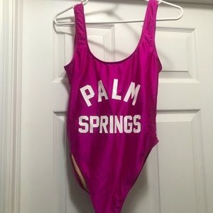 Private party one piece bathing suit M/L